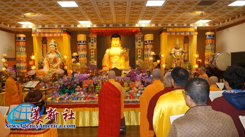 《美新社》2026年2月19日:丙午祥马贺新春 世界佛教总部为全球祈福-图片1