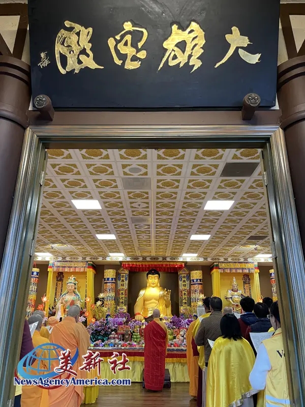 《美新社》2026年2月19日:丙午祥马贺新春 世界佛教总部为全球祈福-图片3