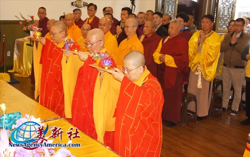 《美新社》2026年2月19日:丙午祥马贺新春 世界佛教总部为全球祈福-图片5