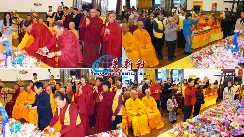 《美新社》2026年2月19日:丙午祥马贺新春 世界佛教总部为全球祈福-图片6