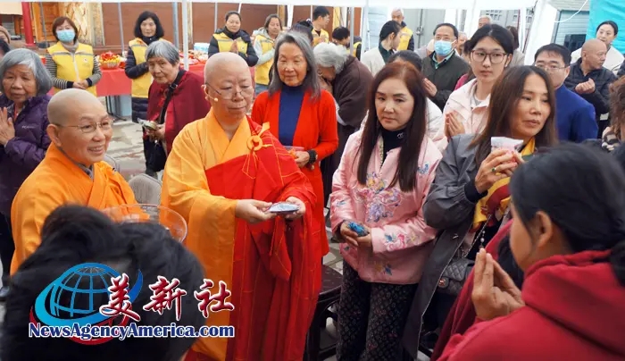 《美新社》2026年2月19日:丙午祥马贺新春 世界佛教总部为全球祈福-图片8